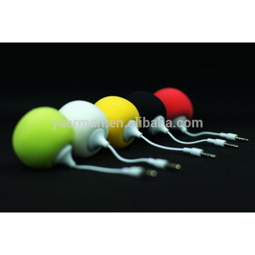 Mini haut-parleur mobile sponge ball, haut-parleurs pour téléphone portable